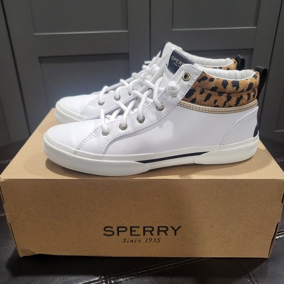 Sperry Pierwave cheetah print sneakers - Picture 1 of 5